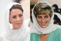 Okamžiky, kdy vévodkyně Kate připomněla princeznu Dianu: Podívejte se na jejich podobné outfity!