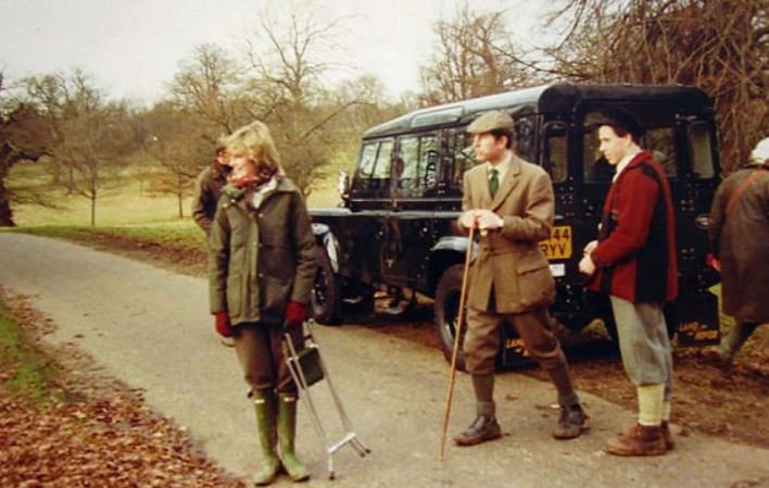 Diana na dosud nepublikovaných snímcích z počátku roku 1980 nebo 1981