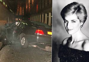 Princezna Diana zahynula 31. srpna 1997 na následky zranění po autonehodě.