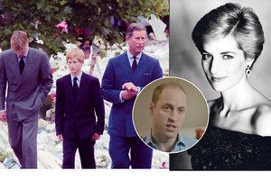 Princ William věří, že Diana mu posmrtně pomáhala na vlastním pohřbu!