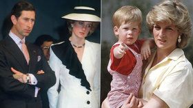 Princezna Diana dohnala Charlese do blázince.