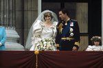 V roce 1981 stála svatba princezny Diany a prince Charlese zhruba 48 milionů dolarů.