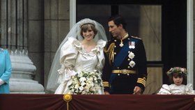 V roce 1981 stála svatba princezny Diany a prince Charlese zhruba 48 milionů dolarů.