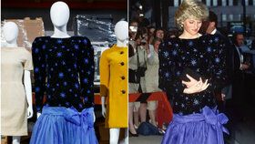 Šatník princezny Diany jde na dračku: Šaty s hvězdami se prodaly za 26 milionů korun