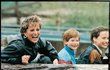 Princezna Diana se svými syny, princem Harrym a princem Williamem