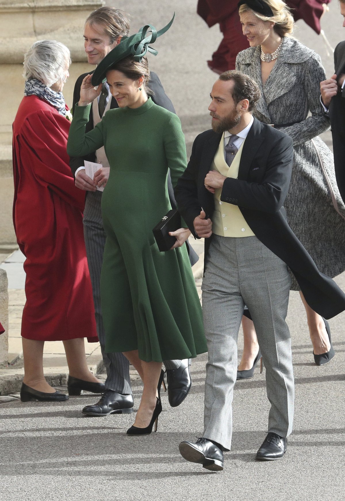 Pippa Middleton a bratrem Jamesem