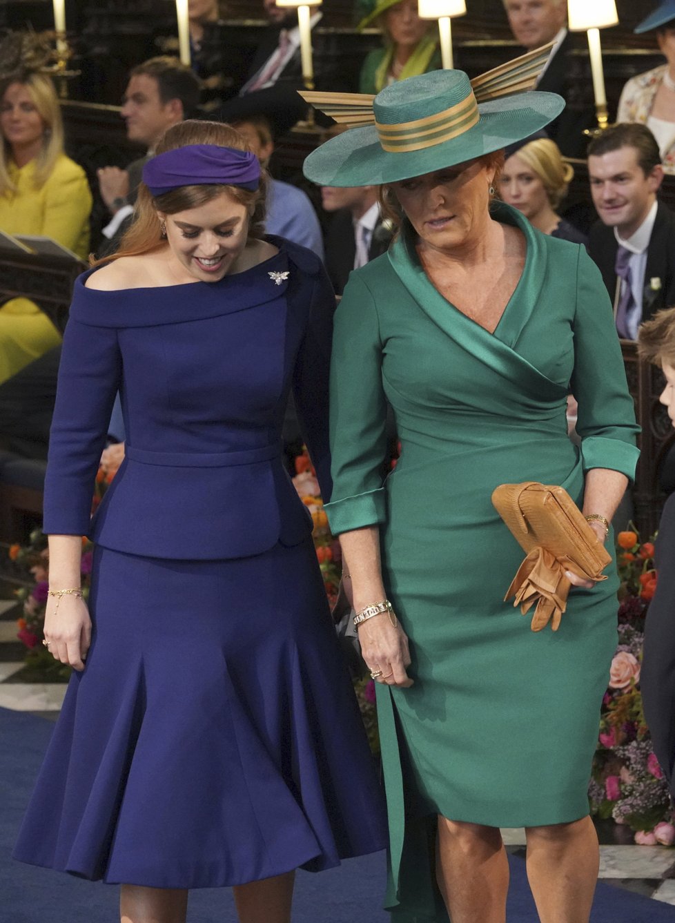 Svatba princezny Eugenie: Beatrice a Sarah Ferguson