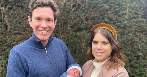 Princezna Eugenie ukázala syna Augusta Philipa.