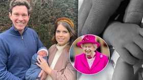 Princezna Eugenie ukázala syna Augusta Philipa.