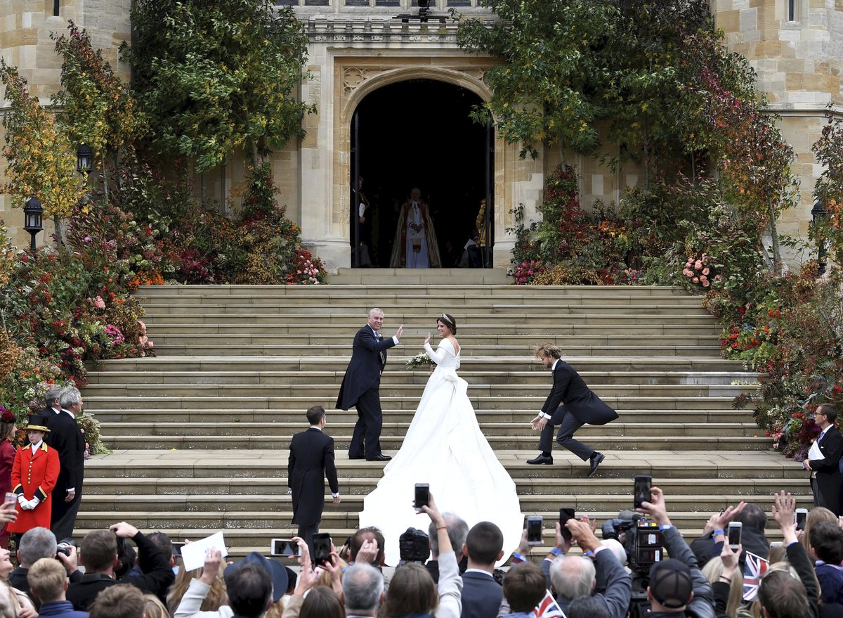 Cesta princezny Eugenie k oltáři