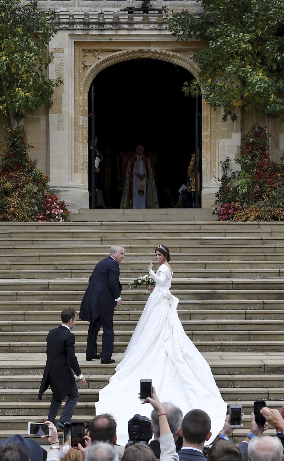 Cesta princezny Eugenie k oltáři