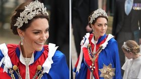 Princezna Kate při korunovaci vyrazila všem dech: Šperky vzdala hold zesnulé Dianě i královně