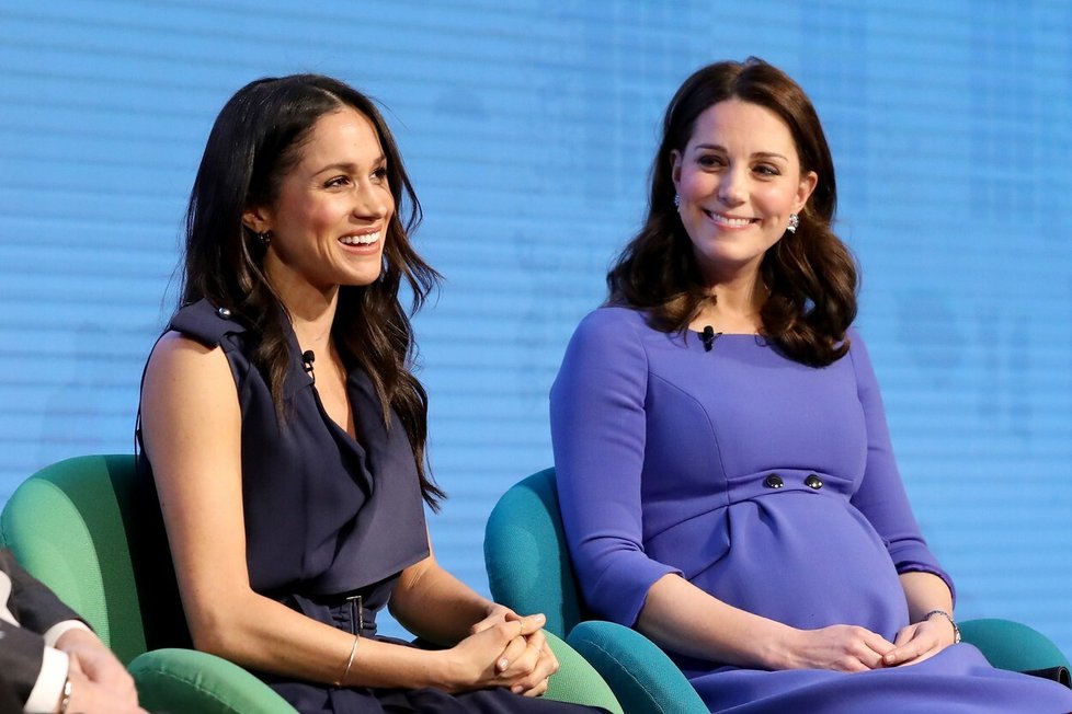 Meghan a Kate v roce 2018.