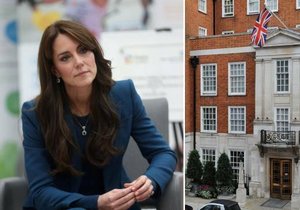 Princezna Kate je hospitalizována v prestižní londýnské nemocnici.