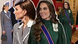 Princezna Kate opět okouzlila v promyšlených modelech: Doplňky vzdala hold zesnulé Dianě