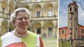 Princezna z Lichtenštejnska pomůže zničenému kostelu po tornádu: Na vitráže dá půl milionu