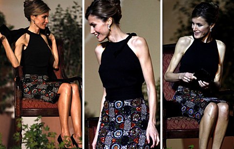 Trpí španělská princezna Letizia anorexií? Je hubenější než Kate!