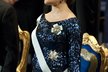 Princezna Victoria se objevila před dvěma dyn na předávání Nobelovy ceny míru. V modrých šatech jí to velmi slušelo