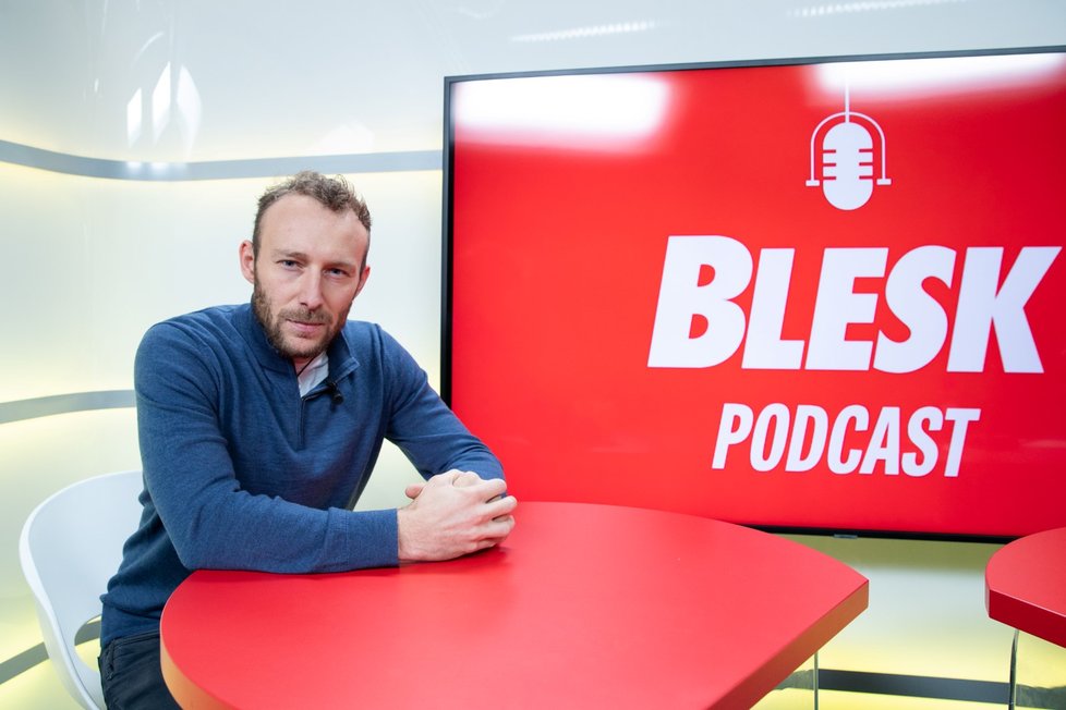 Hostem pořadu Blesk Podcast byl režisér, scénárista a producent Petr Kubík.