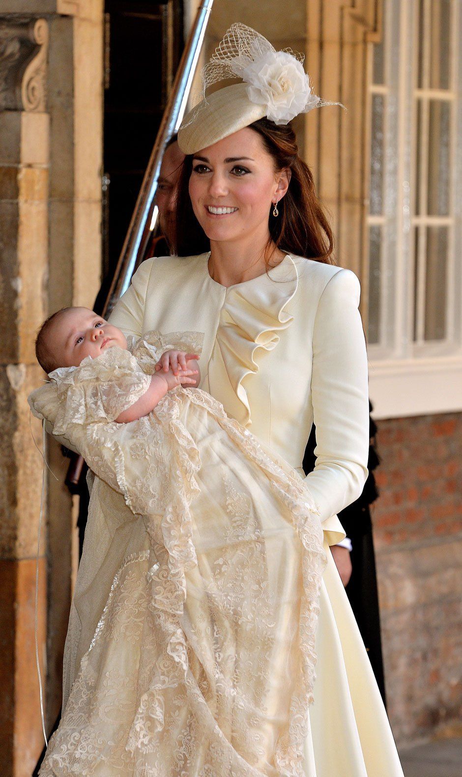 Hrdá maminka Kate s dvouměsíční dcerkou Charlotte.