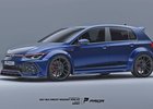 Nový VW Golf GTI dostal Widebody Kit od Prior Design, zatím jen virtuálně