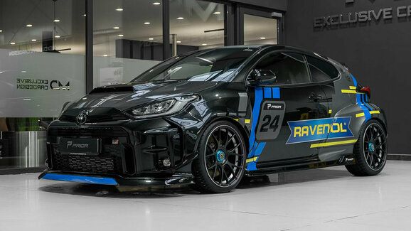 Prior Design svým body kitem přiblížil silniční Toyotu GR Yaris speciálu WRC