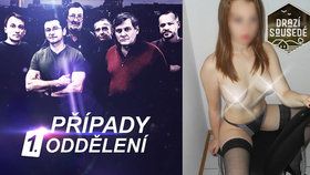 Případy 1. oddělení porazily seriál Drazí sousedé s prodejnou herečkou Lucií Šteflovou.