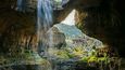 Baatara Gorge vodopád v Libanonu