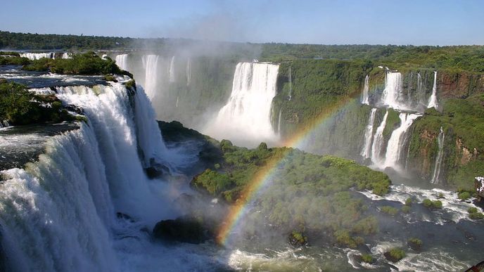 Vodopády Iguaçu představují největší systém vodopádů na Zemi