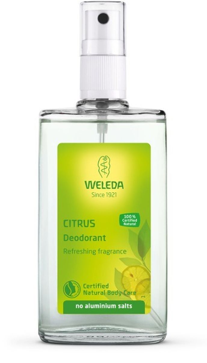 Citrusový přírodní deodorant ve spreji, Weleda, weleda.cz, 299 Kč