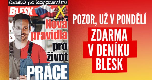 Příručka Česko po koronaviru už v pondělí: Nová pravidla pro život i práci!