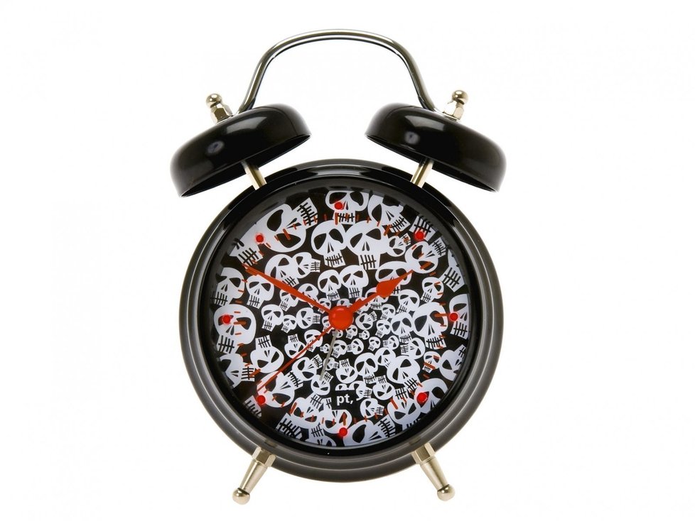 Do školy už nezaspí! Budík SCREAMING CLOCK budí spáče krevtuhnoucím řevem, NAOKO, 760 Kč