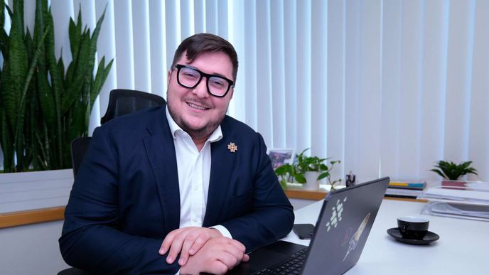 Adam Neuberger z Probinexu Adam Neuberger z Probinexu