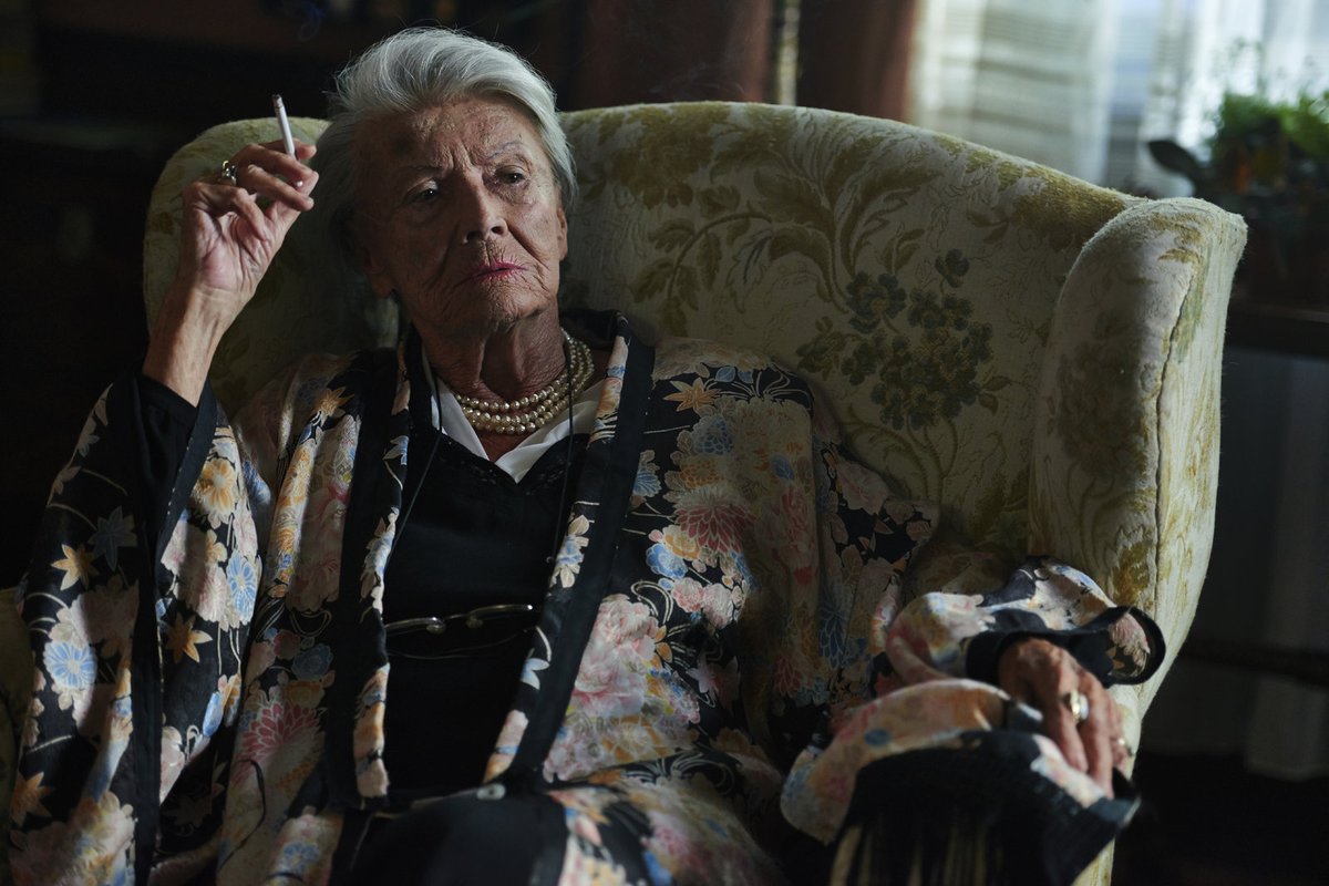 Ve filmu Lída Baarová si zahrála stárnoucí herečku.
