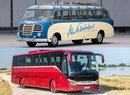 Setra a 65 let jejích autobusů ve velké galerii