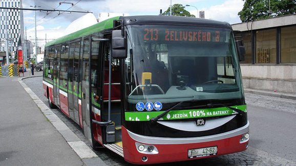 Elektrobus SOR EBN 11 a jeho testování v Praze