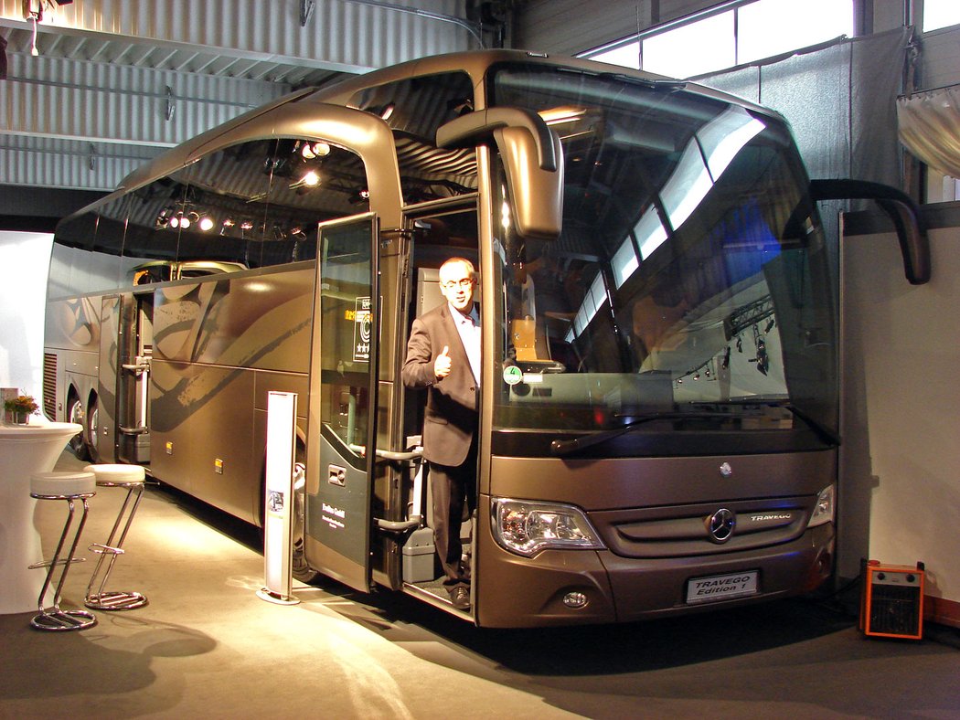 Mercedes-Benz Travego Edition 1 je prvním coachem s motorem Euro 6