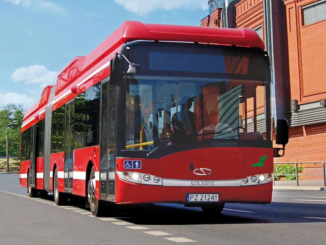 Nejdelší verze Urbina na zemní plyn má osm, případně devět tlakových nádob umístěných na střeše