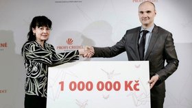 PROFI CREDIT věnoval 1 000 000 korun na podporu dětí organizaci UNICEF 