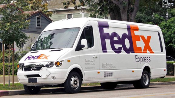FedEx nasazuje 1000 čistě elektrických dodávek Chanje V8100 z Číny