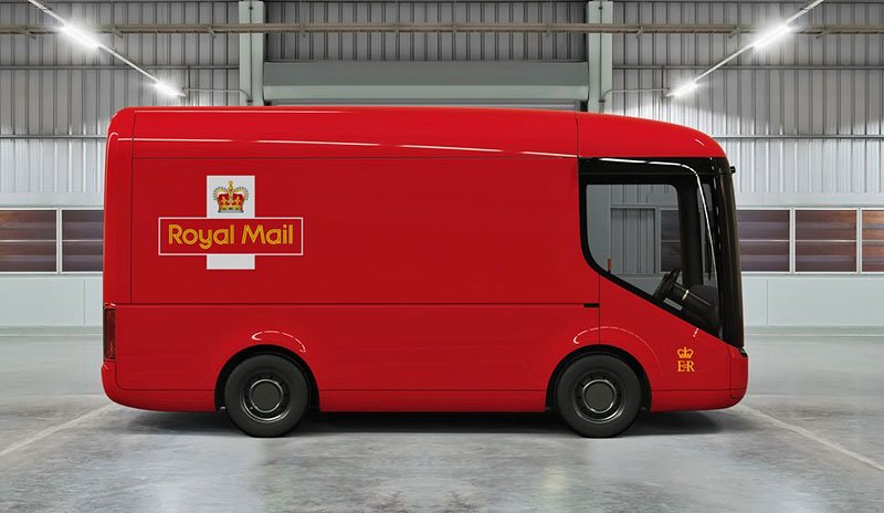 Royal Mail představuje autonomní elektrický nákladní automobil od 3 do 7 tun