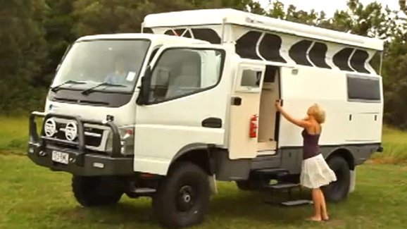 Fuso FG 4x4 EarthCruiser je tak trochu jiný karavan (+video)