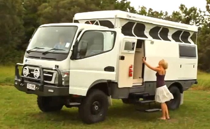 Fuso FG 4x4 EarthCruiser je tak trochu jiný karavan (+video)