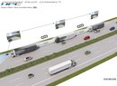 Německou dálnici A81 spolu s vybranými úseky A52 křižují konvoje o třech vozidlech, navzájem udržujících patnáctimetrový odstup