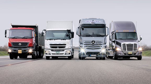 Daimler Trucks: Přes půl milionu prodaných vozidel za rok 2015