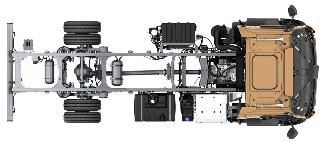Volvo FL v rámci snižování spotřeby nafty může pohánět čtyřválcový motor