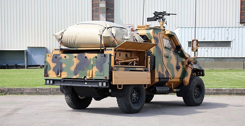 Otokar Ural Armoured Single Cabin Pickup