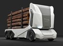 Einride T-Log: Autonomní nákladní vozidlo pro svoz dřeva