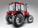 Kompaktní traktor se prodává se čtyřválcem o výkonu 57 kW a dvanácti převodovými stupni vpřed i vzad