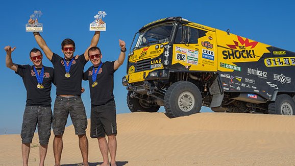 Tým Martina Macíka se připravuje na Rallye Dakar 2018: Jak vylepší Liazku Frantu?